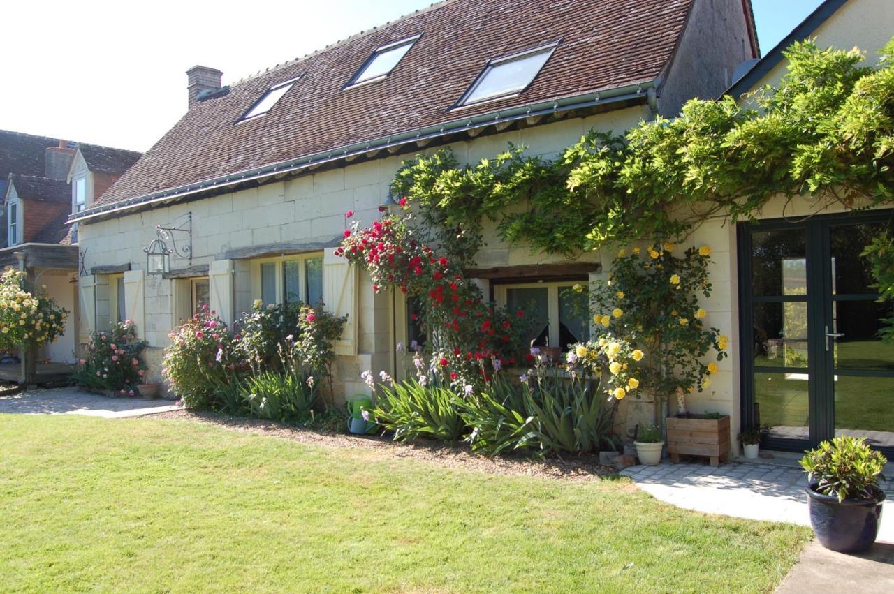 La Grange Dimiere, Pres De Tours Bed & Breakfast Saint-Genouph Exterior foto